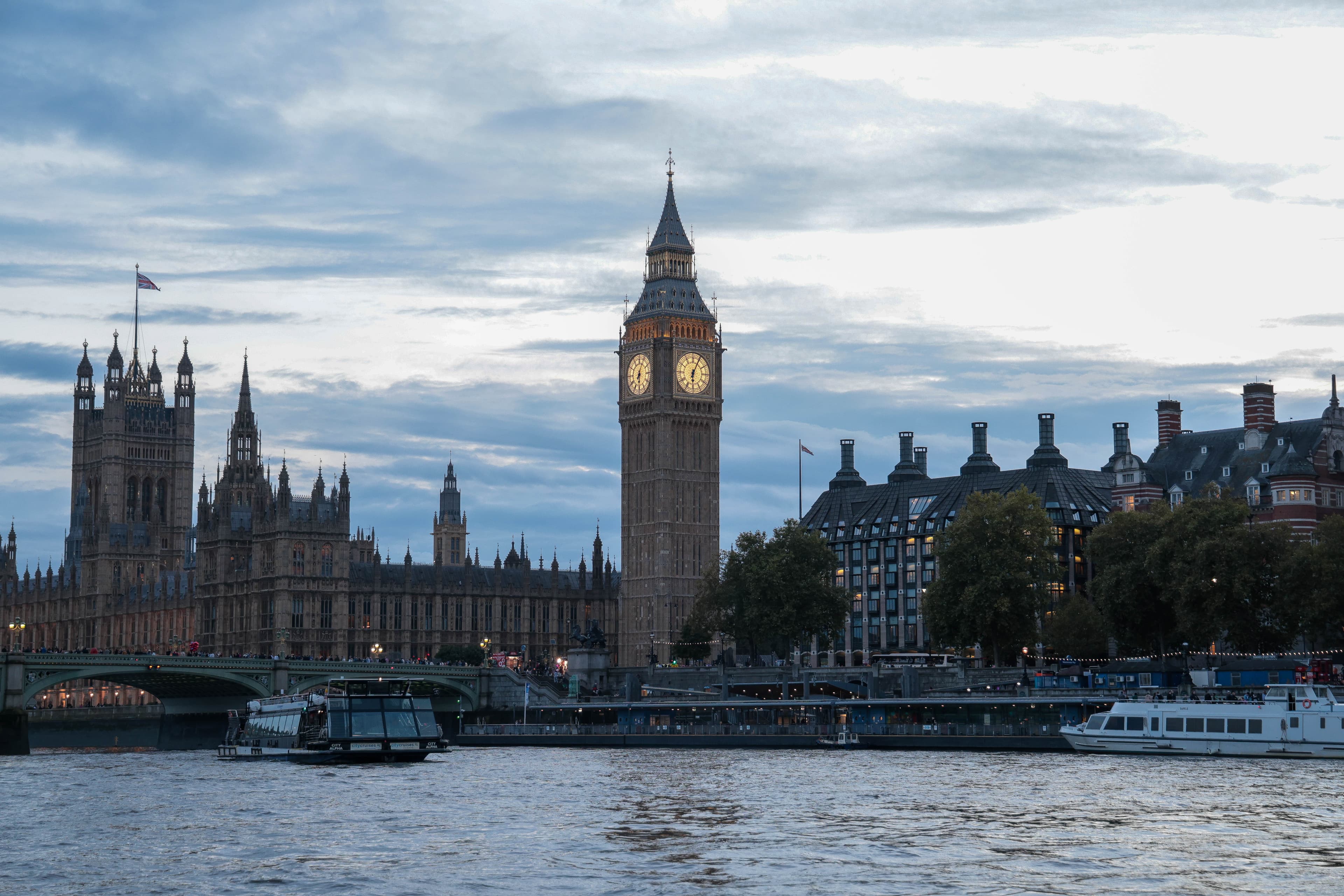 Big Ben Across the Thames