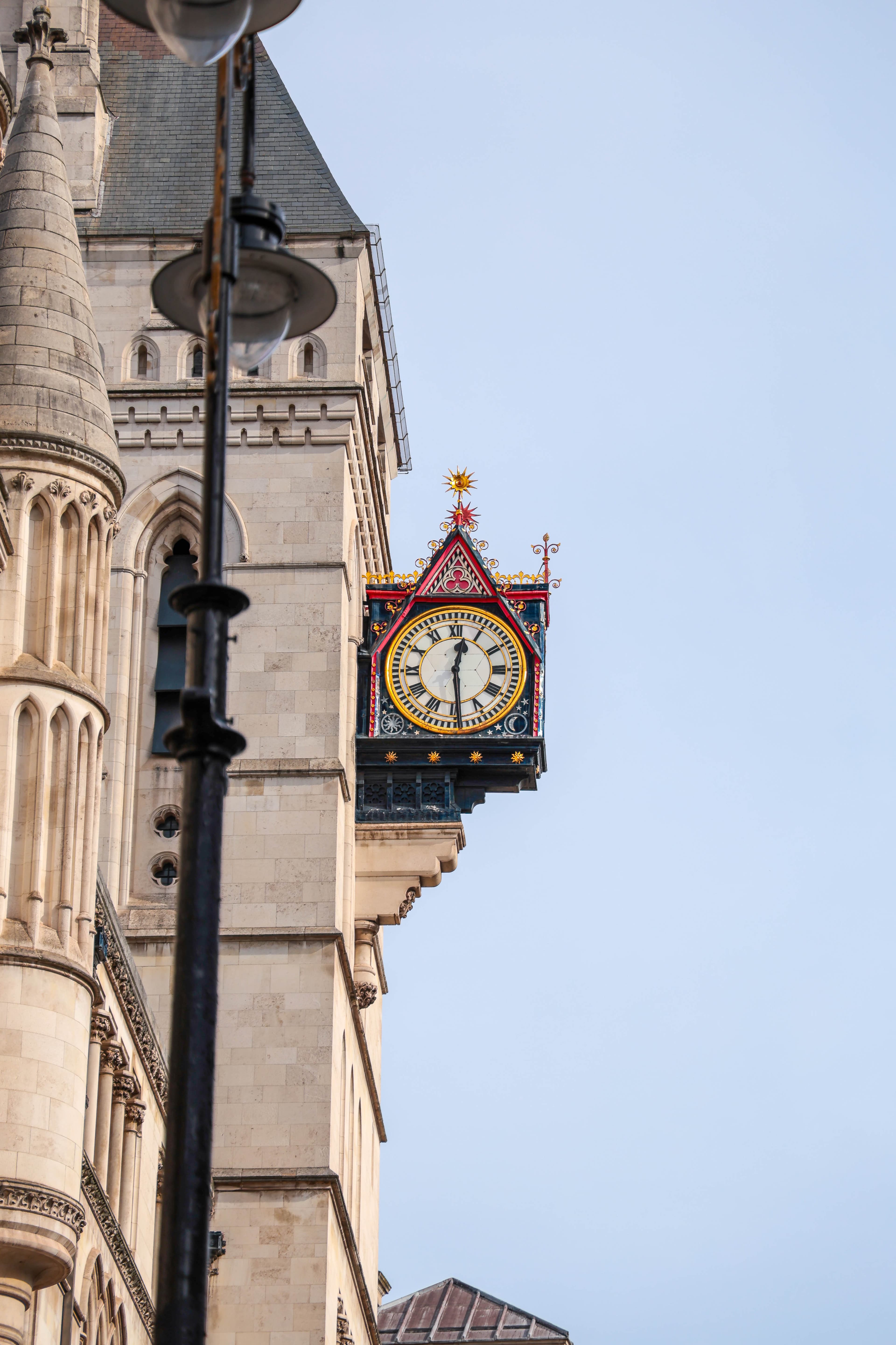 London Clock Detail