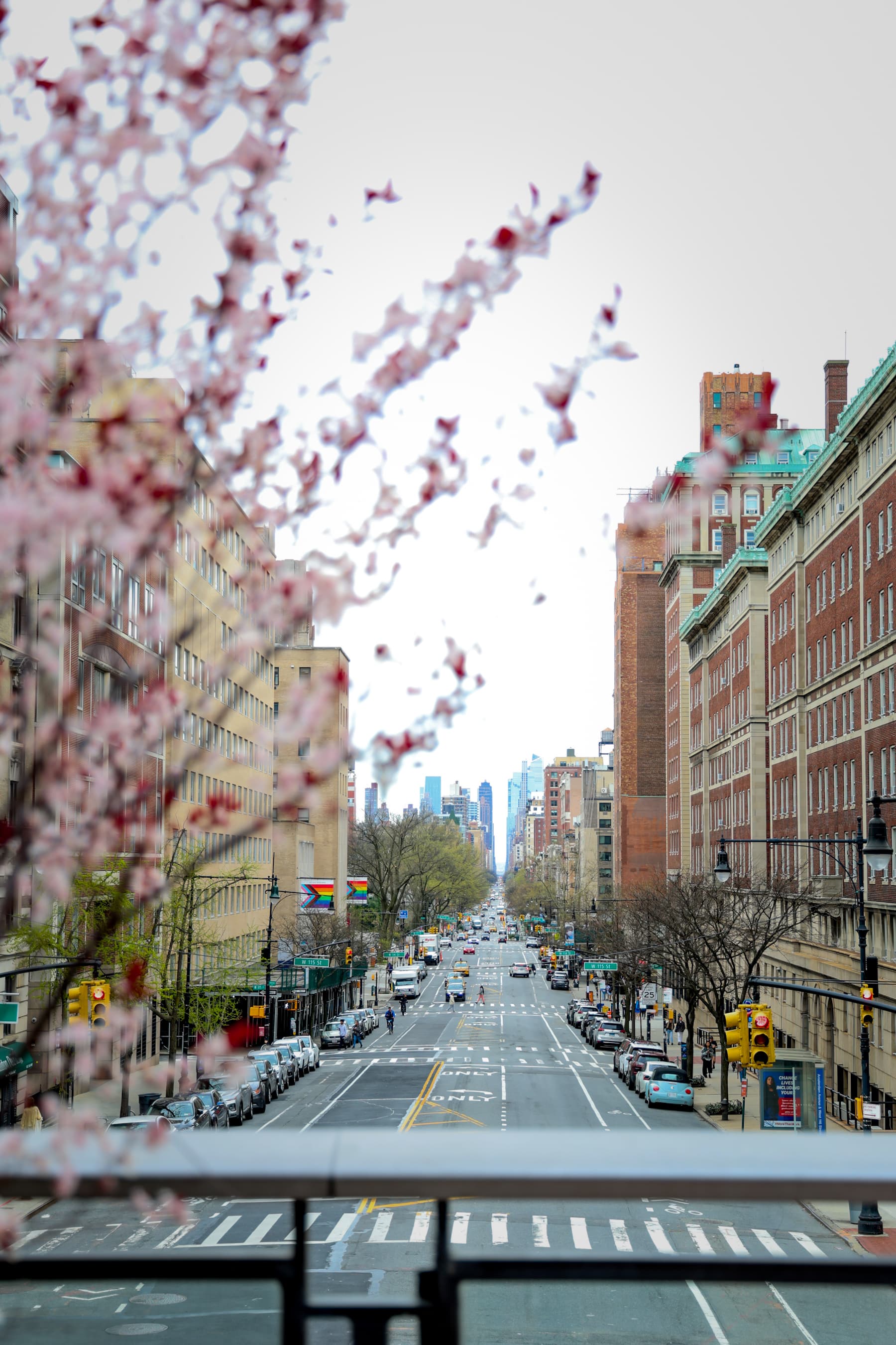 Street from Columbia Bridge