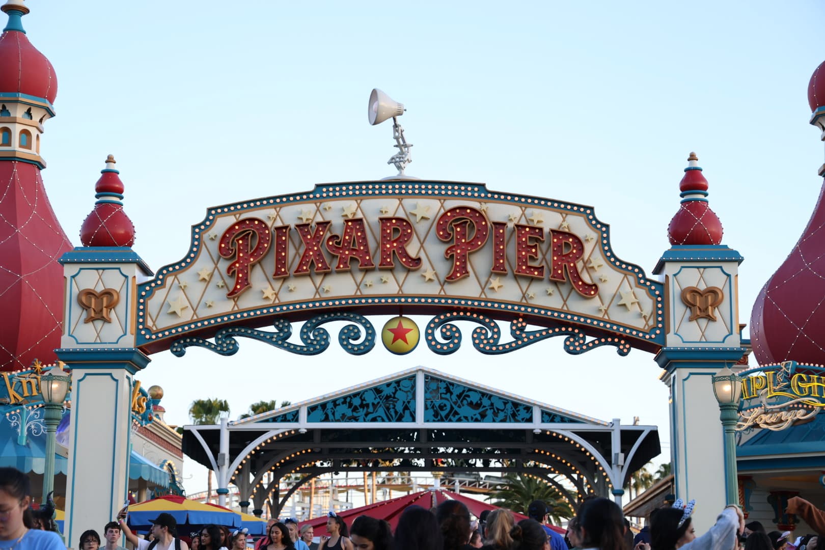 Pixar Pier Entrance